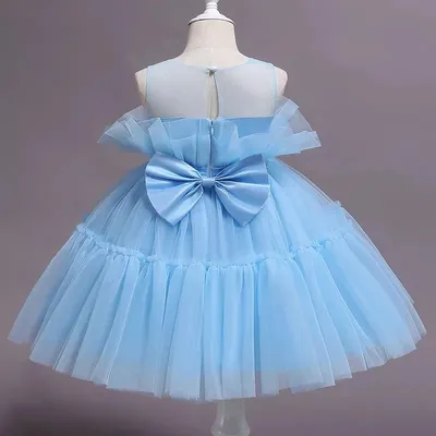 ᐉ Платье с двумя ярусами фатина Yumster YJ.21.30.003 140 см Голубой