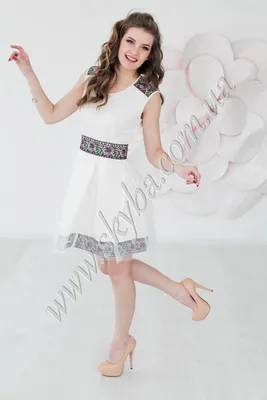 Детское длинное платье-пачка, из фатина, с лентой на талии | AliExpress