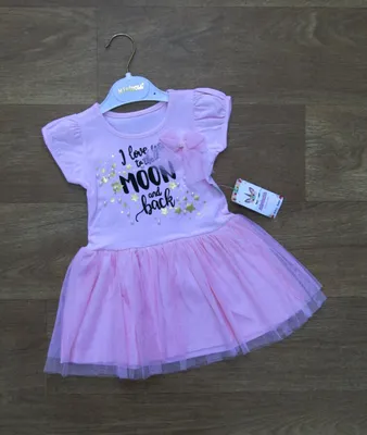 Детское нарядное платье с бантом и фатином, цвет розовый и белый  (ID#1545647348), цена: 565 ₴, купить на Prom.ua