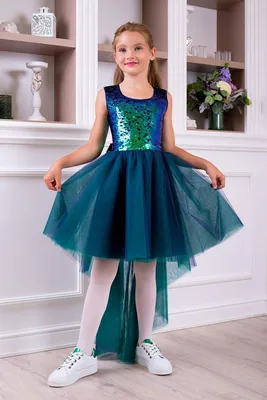 Блестящие Официальные Детские платья с пайетками для больших девочек на  день рождения, летнее платье, роскошное элегантное вечернее платье,  зеленое, красное платье для свадьбы | AliExpress