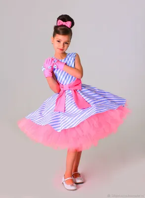 Платья стиляги для девочек | Купить детское платье в горошек в  интернет-магазине Crazylime