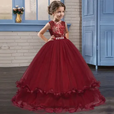 Причудливое платье для маленьких девочек, платье принцессы для девочек,  пышные Детские платья для девочек, детские красивые нарядные платья |  AliExpress