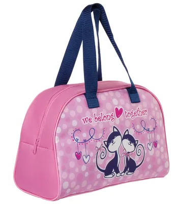 Купить детские сумки Brauberg 35*23*14,5 см, Friendly kittens, цены на  Мегамаркет | Артикул: 100028906903