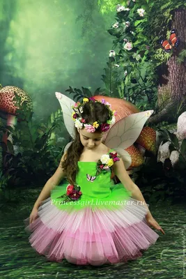 Costume Flower Fairies – купить на Ярмарке Мастеров – C1VU1COM | Carnival  costumes for children, Moscow | Carnaval costume, Fairy costume, Carnival  costumes