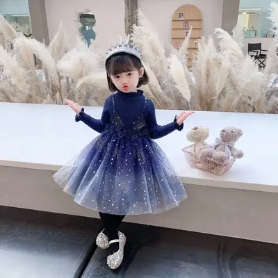 Детское платье из льна - Детские платья,цена от 3800 руб. - Детское платье  из льна с кружеом