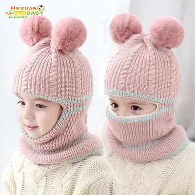 зимние вязаные крючком детские зимние шапки вязаные для маленьких мальчиков  девочек дети грелка для шеи| Alibaba.com