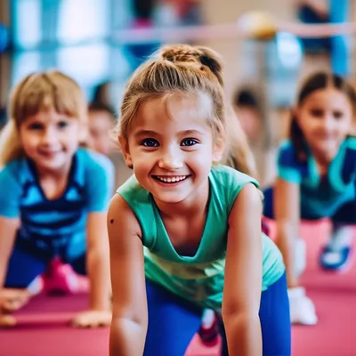 Детский фитнес. Дошкольный возраст (от 3 до 6 лет) / Children fitness.  Pre-school age (for 3-6 years olds)