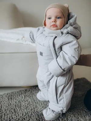 Детский зимний комбинезон-трансформер со съемным подкладом на осень и зиму  для малышей 0-18 месяцев | AliExpress