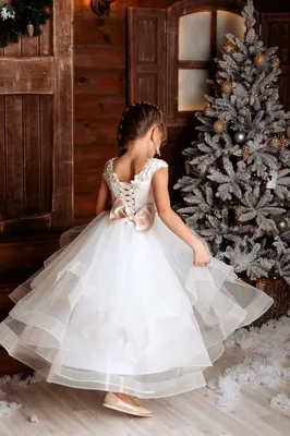Детские платья D-21-319 - Свадебный салон «Белый Лебедь»