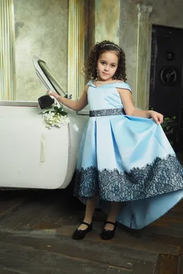 Купить 2023 пышное детское вечернее платье для девочек, детский костюм,  пышные кружевные платья принцессы, платье, элегантное свадебное платье с  цветочным узором для девочек | Joom