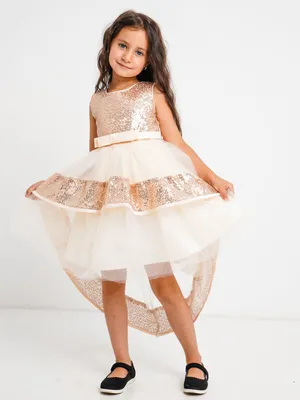 Детское нарядное платье к празднику 8 марта
