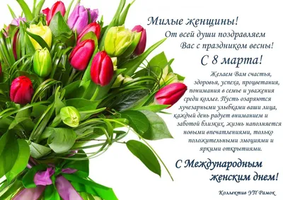 Дорогие и любимые девушки, примите от нас всех поздравления с праздником 8  марта!!!