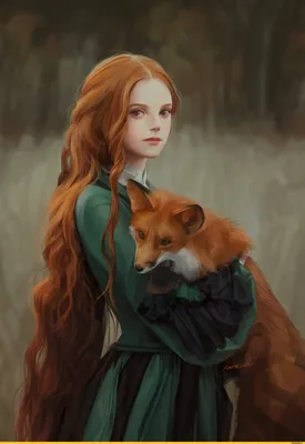 Лиса арт :: fox art :: art девушка :: Лиса :: ZIO / Jieun Kim :: art girl  :: fox :: ZIO / Jieun Kim :: art :: fandoms :: art (арт) :: фэндомы /  картинки, гифки, прикольные комиксы, интересные статьи по теме.