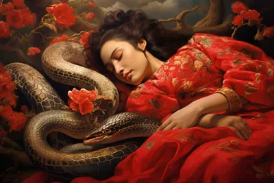 Девушка со змеей :: Елена Логачева – Социальная сеть ФотоКто