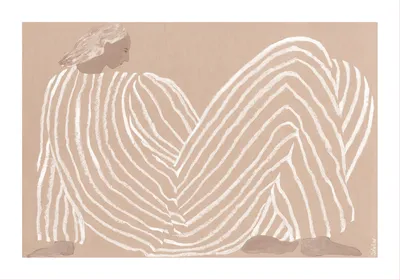Постер 28 картин \"Девушка в пижаме репродукция\" 70x50 см в тубусе без рамы  по цене 870 ₽/шт. купить в Москве в интернет-магазине Леруа Мерлен
