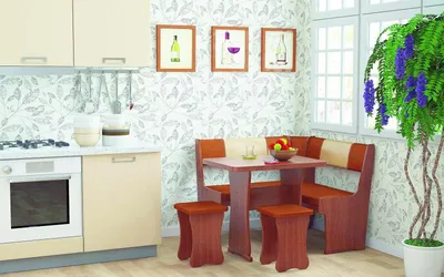 Кухонный уголок в интерьере кухни реальные (26 фото) - красивые картинки и  HD фото