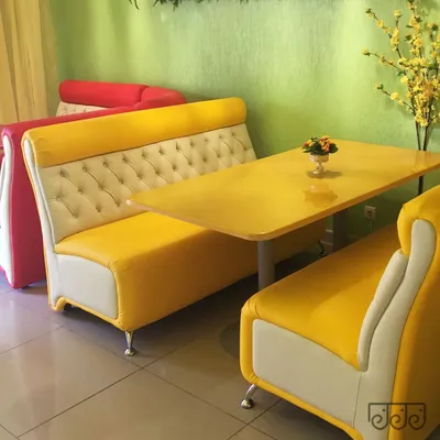 Цветные диваны для кафе на заказ в Краснодаре по низким ценам