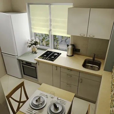 Дизайн кухни 6 кв м в хрущевке (48 фото): видео-инструкция по оформлению  интерьера своими руками, цена, фото