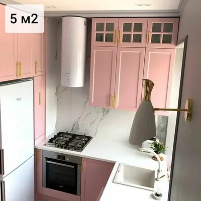 Дизайн кухни 5 кв.м: реальные примеры стильных и практичных кухонь (110 фото  интерьеров)