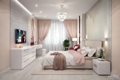 Спальни в реальных квартирах в светлых тонах (44 фото) - красивые картинки  и HD фото