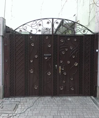 Купить Кованые ворота дизайн, цена — Prom.ua (ID#204787825)
