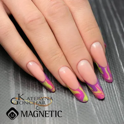 Пигменты для дизайна ногтей Neon Pigments Magnetic уп. 5 шт