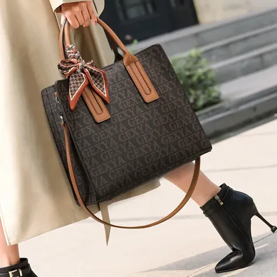 Знаменитые дизайнерские брендовые сумки, женские кожаные сумки с надписью,  2023, роскошные женские ручные сумки, кошелек, модные сумки на плечо,  женская сумка | AliExpress