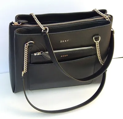 DKNY Bag Lexi Mini Crossbody Tote - Black R31E6U50 | eBay