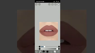 как я делаю губы для тик тока - YouTube