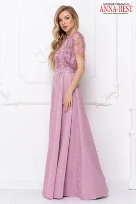 Купить в интернет магазине вечернее длинное розовое платье без рукавов