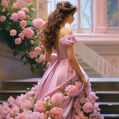 Женское атласное свадебное платье, длинное розовое платье без бретелек с  высоким разрезом, с аппликацией, со шлейфом, для невествечерние | AliExpress