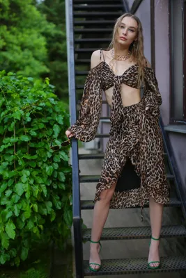 Леопардовые платья для полных - купить в Киеве, Украина в интернет-магазине  Dressa