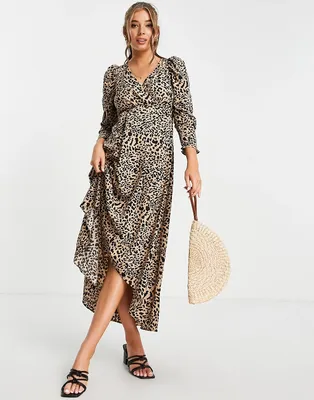 Купить леопардовые Женские платья миди в интернет каталоге с доставкой |  Boxberry