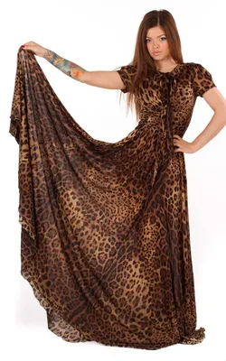 Длинные леопардовые платья, новые коллекции на Wikimax.ru Новинки уже  доступны https://wikimax.ru/category/dlinnye-leopardovye-platya-… |  Леопардовое платье, Платья