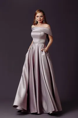 Длинное платье из атласа Sellini Эмилия — купить в Москве - Свадебный ТЦ  Вега