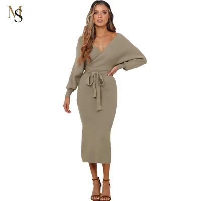 Женское Длинное платье из хлопка (размер 42-54) купить в онлайн магазине -  Unimarket