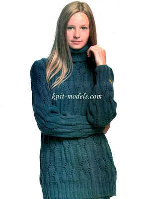 Длинный вязаный свитер оверсайз силуэта с воротником-гольф 023346143242,  цвет Горчичный, артикул 023346143242 - купить в интернет-магазине ZOLLA по  цене: 1 599 ₽