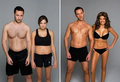 Трансформация фигуры: до и после спортзала | Dropi.ru | Дзен