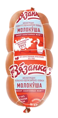 Купить колбаса варёная Вязанка Молокуша 450 г, цены на Мегамаркет |  Артикул: 100052582346