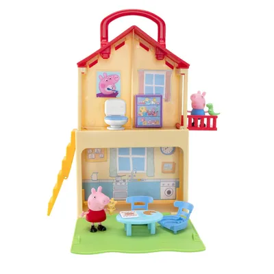 Купить игрушку Набор игровой домик свинки Пеппы Peppa Pig Pop n' Play House  Playset в Украине. Интернет-магазин Toys-mag.