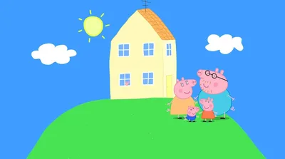 Свинка Пеппа картинка #32566 - Обои на iPhone «Свинка Пеппа» для детей и  взрослых в 2022 году - скачать