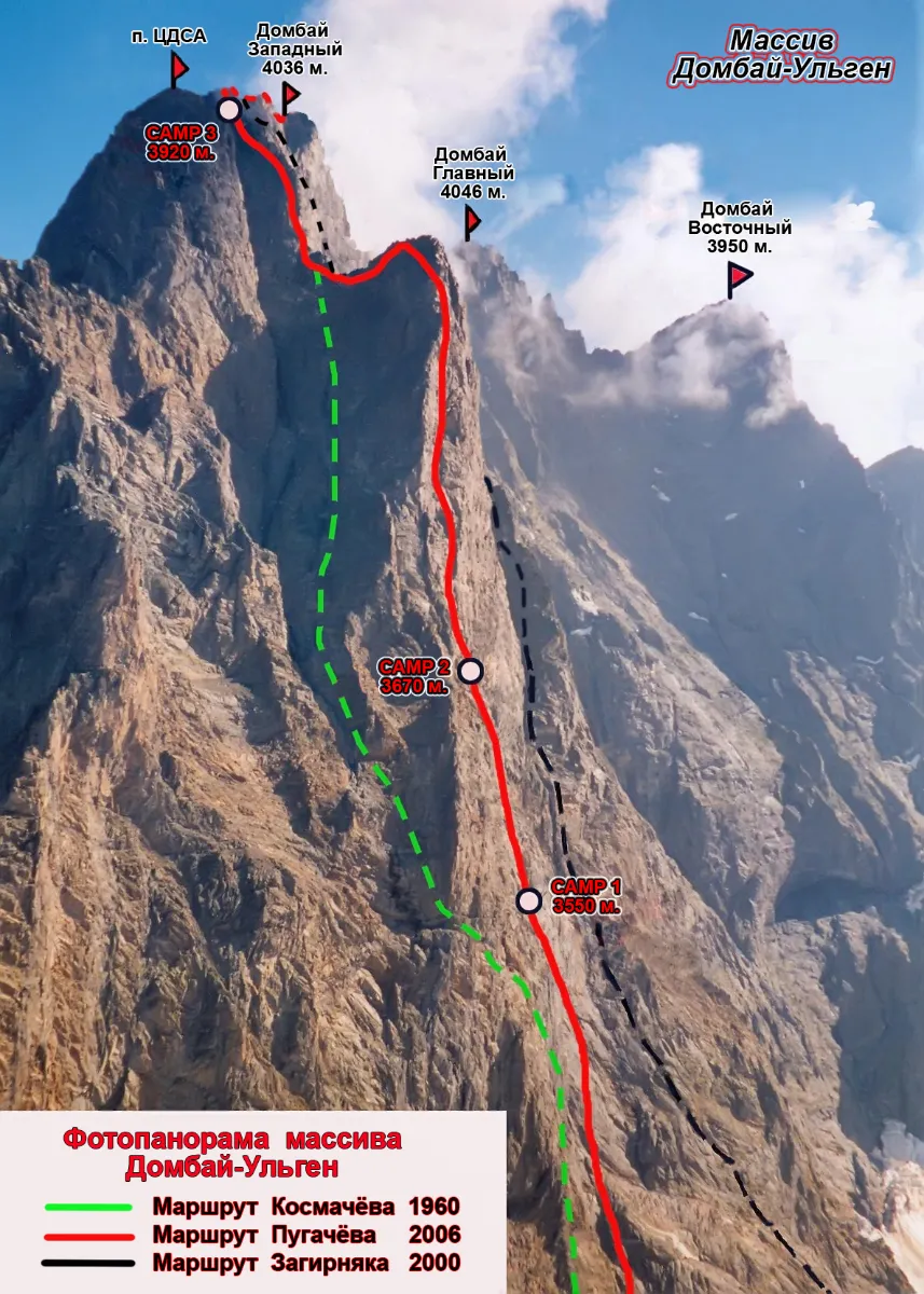 Гора домбай где находится. Южная стена Ульген Домбай. Восхождение на Домбай-Ульген 3б. Домбай Ульген гора маршруты восхождений. Гора Домбай Ульген на карте.