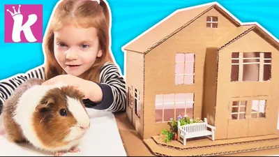 СДЕЛАЛИ ДОМИК ДЛЯ ПИТОМЦА ИЗ КАРТОНА СВОИМИ РУКАМИ DIY How to make Amazing  House from Cardboard - YouTube