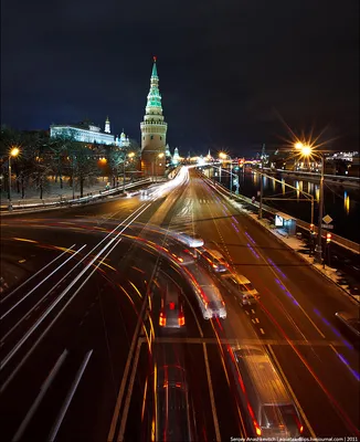 Десятка из ночной Москвы (11 фото) » Невседома