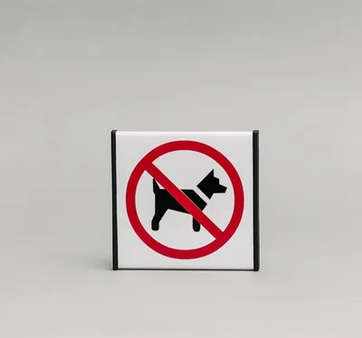 Информационная табличка «Вход с домашними животными запрещен», 1 шт. цена |  pigu.lt