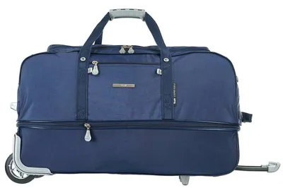 Дорожная сумка на колесах Shant 054 темно-синяя купить по цене 3 790 руб. в  интернет-магазине Mister Obnovkin