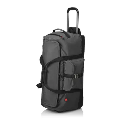Большая дорожная сумка на 2-х колесах 105/128 л Travelite Basics Black