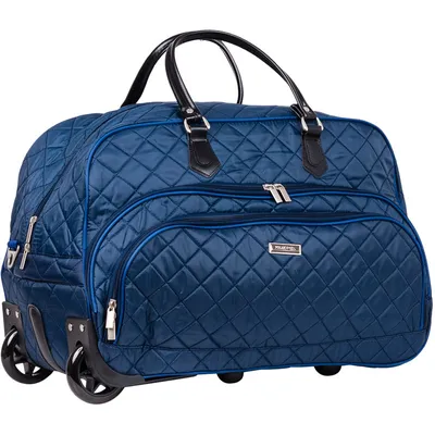 Купить Сумка выходного дня, женский чемодан на колесиках, брендовый  повседневный чемодан в полоску, дорожная сумка на колесах, ручной чемодан |  Joom
