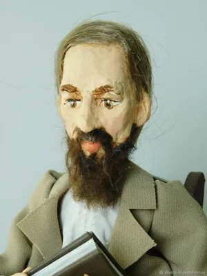 ДОСТОЕВСКИЙ авторская кукла – купить онлайн на Ярмарке Мастеров – R3586RU |  Портретная кукла, Москва