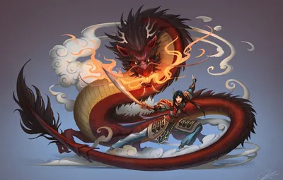 Китайский дракон - фото и картинки: 33 штук